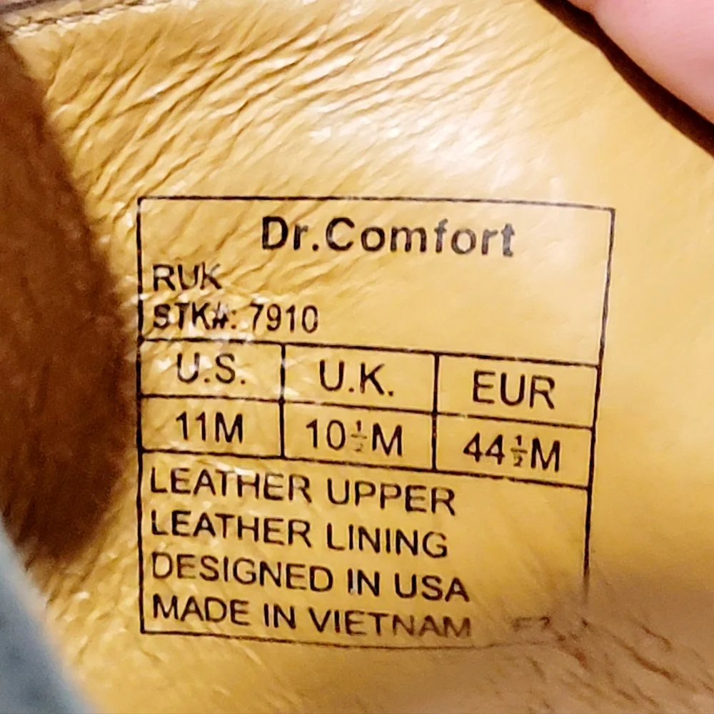 Dr Comfort Orthopedic Chukka Boots